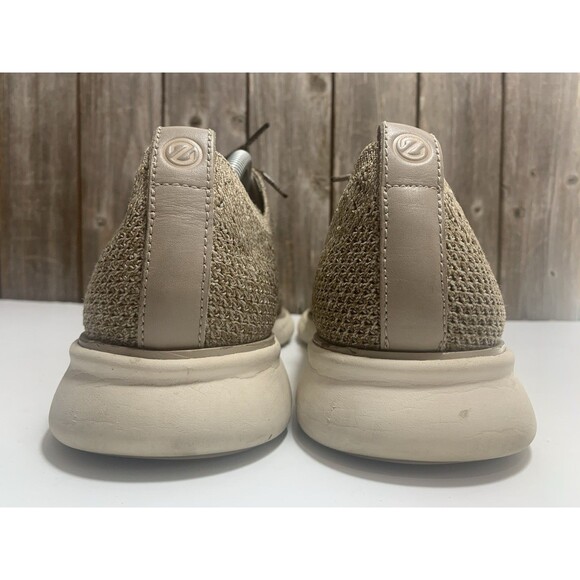 Cole Haan 2.ZeroGrand Stitchlite Wingtip Oxford Mens 11.5M Biege Knit Sneaker - Picture 2 of 10